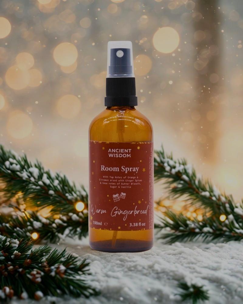 Room Spray Warm Gingerbread – spray per ambienti profumato al pan di zenzero, 100ml
